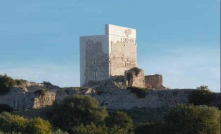 La torre del homenaje, tras la restauración (Foto: Hispania Nostra).