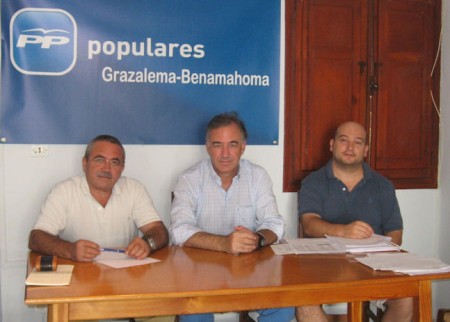 Miembros del PP reunidos Miembros del PP reunidos