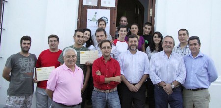 Participantes en la clausura del curso de Grazalema.