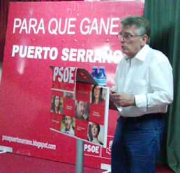 González Cabaña, en Puerto Serrano. González Cabaña, en Puerto Serrano.