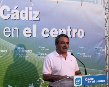 El portavoz del PP de Grazalema, Salvador Ramírez.