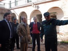 Visita al cuartel de Olvera. Visita al cuartel de Olvera.