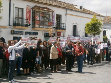 Concentración en Prado del Rey.