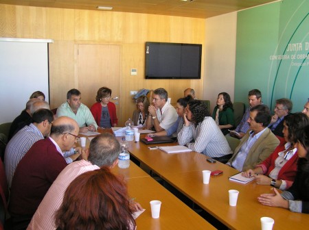 Asistentes a la reunión.