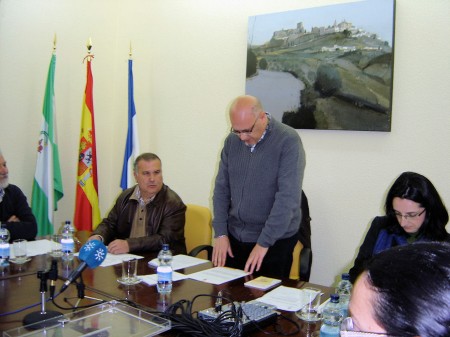 José Luis del Río Cabrera toma posesión del cargo de alcalde de Olvera.