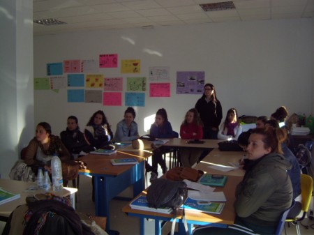 Participantes en uno de los cursos.