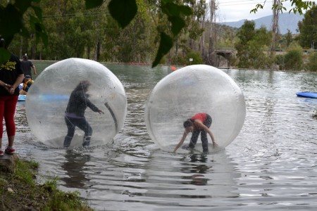 Actividad de aquabola.