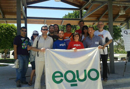 Miembros de Equo asistentes a la asamblea.
