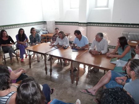 Asistentes a la reunión.