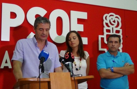 Representantes del PSOE en Arcos.