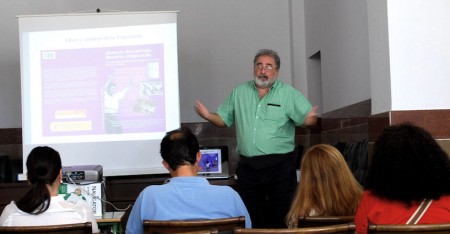 Luis Javier Guerrero, durante su conferencia.