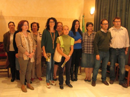 Participantes en la presentación.