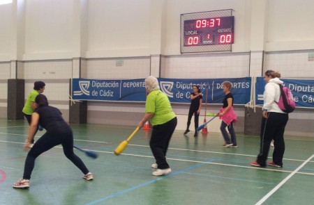 Participantes en la actividad deportiva.