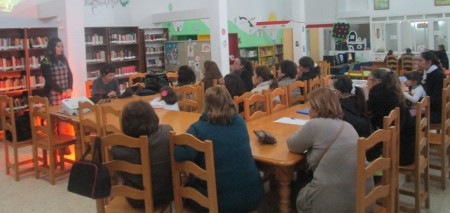 Asistentes a la charla coloquio.