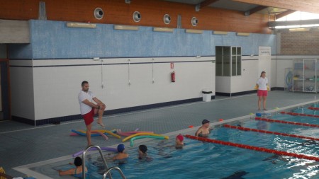 Piscina cubierta.