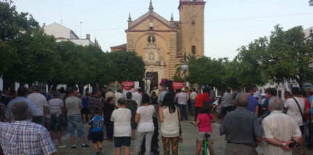 Asistentes a la presentación de la candidatura de Tomás Torralba (IU).