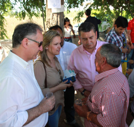 Antonio Sanz, en Coto de Bornos.