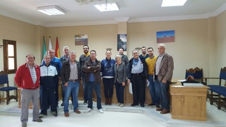 Representantes de IU en el Ayuntamiento de Alcalá del Valle.