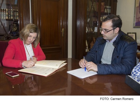 Irene García y Hugo Palomares.