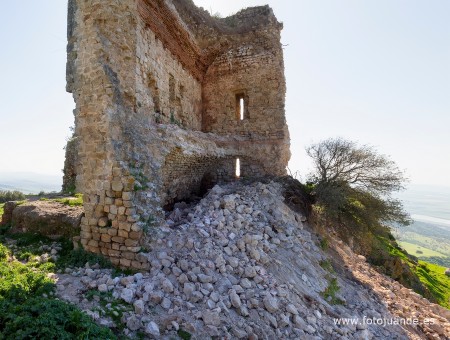 Derrumbe del castillo de Matrera (FotoJuande).