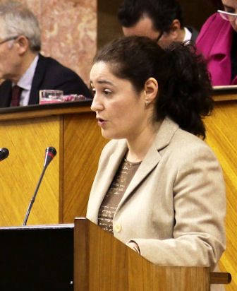 Inmaculada Nieto, parlamentaria de IU.