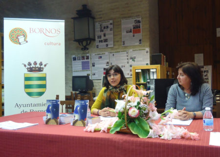 Natalia Viaga, durante su intervención.