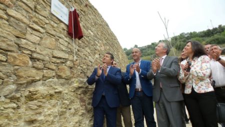 Inauguración del paseo fluvial.