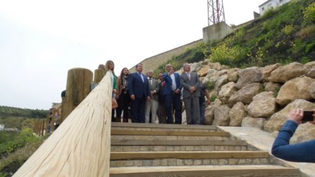 Inauguración del paseo fluvial.