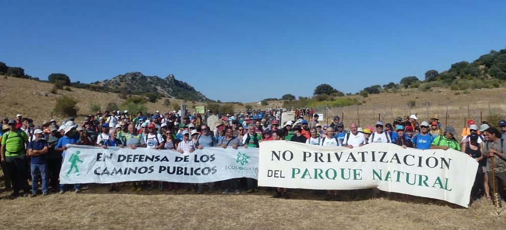 Ecologistas en Acción, contra la sanción a quienes transitan por vías pecuarias de la Sierra