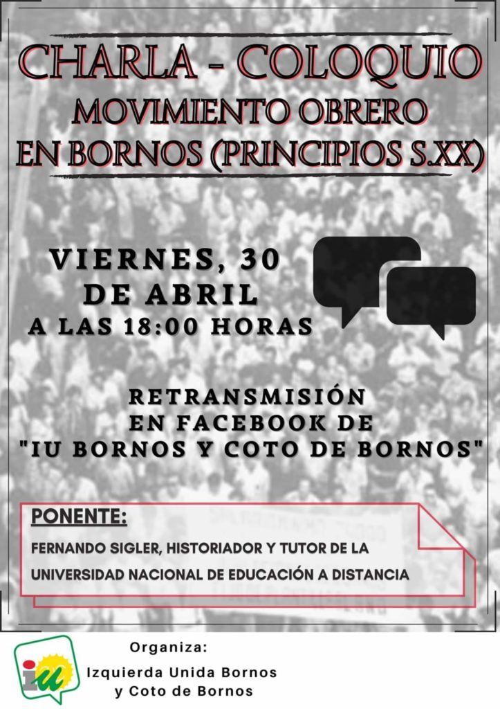 Cartel de la actividad.