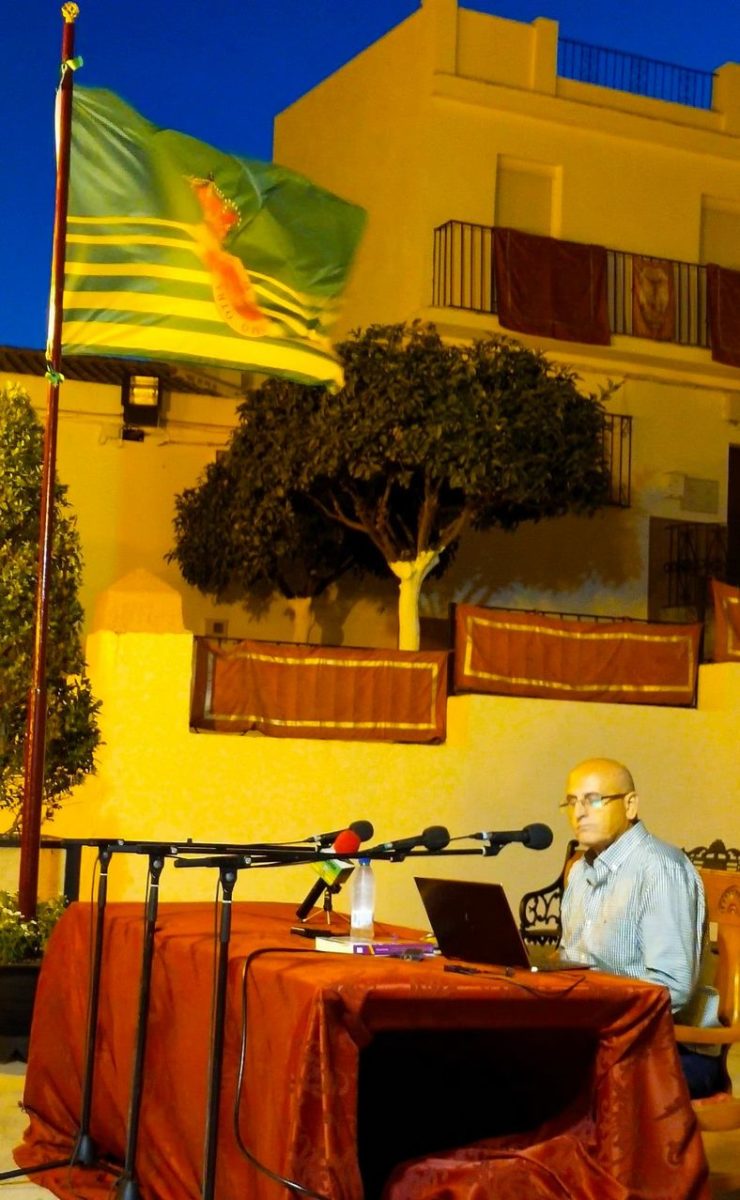 Manuel Garucho, durante su conferencia.