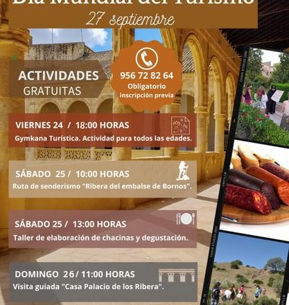 Actividades del día mundial del turismo en Bornos