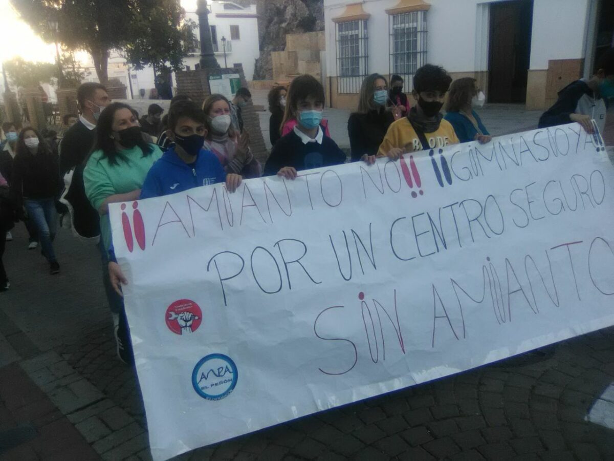 Cabecera de la manifestación.