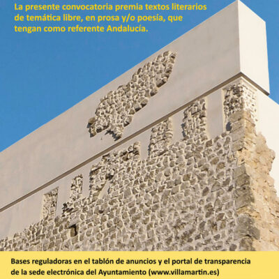 Convocado el premio literario ‘Castillo de Matrera’ de Villamartín
