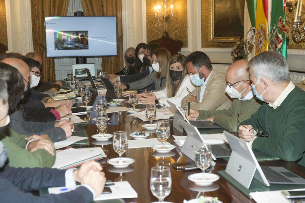 Irene García, en la constitución de la comisión técnica Next Generation.