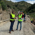 Obras de emergencia en el acceso a Torre Alháquime