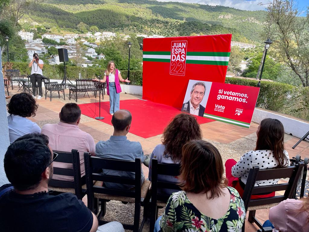 Acto electoral socialista celebrado en El Bosque.