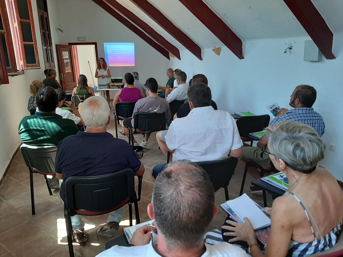 Participantes en el curso.
