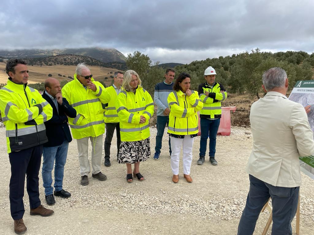 Ejecutado más del 70% del nuevo acceso a Alcalá del Valle