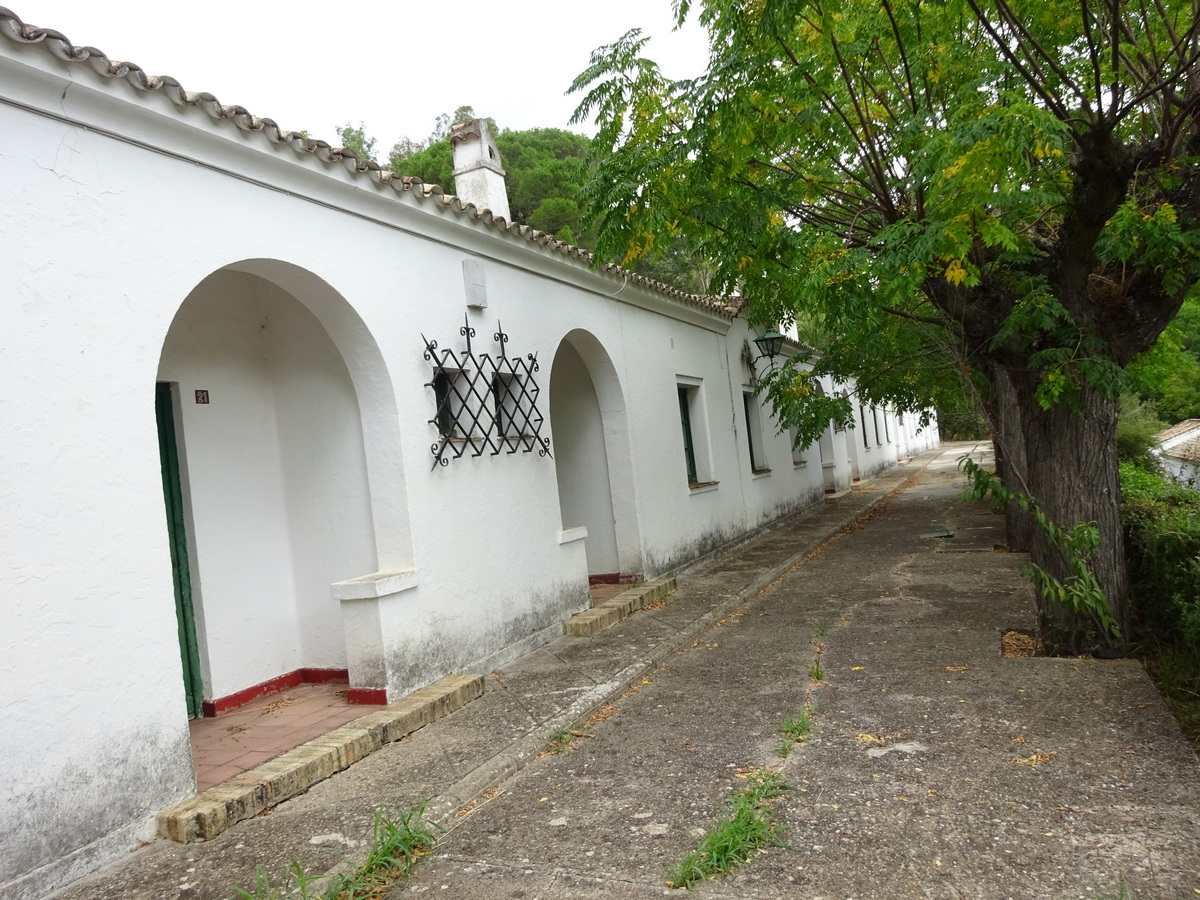 Casas del poblado de Los Hurones en la actualidad.