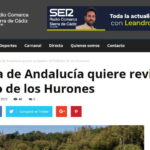 Entrevista radiofónica sobre el proyecto del poblado de los Hurones en la cadena SER