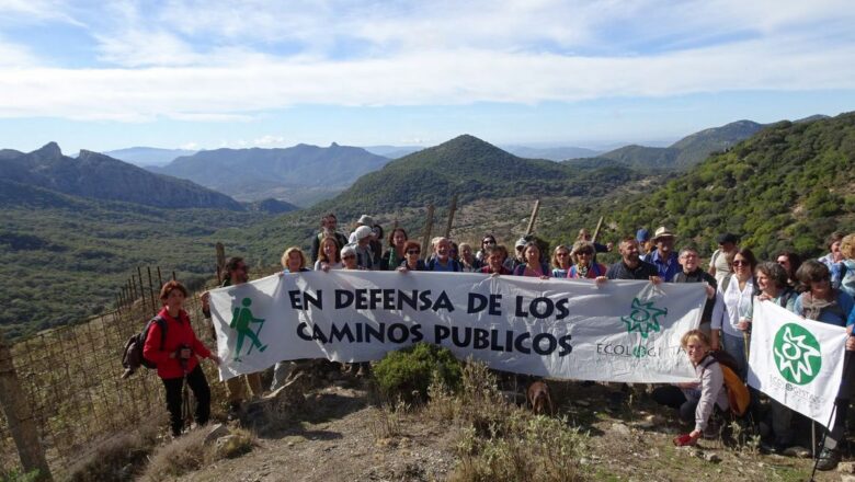 Inauguración simbólica del nuevo sendero de El Bosque a Grazalema