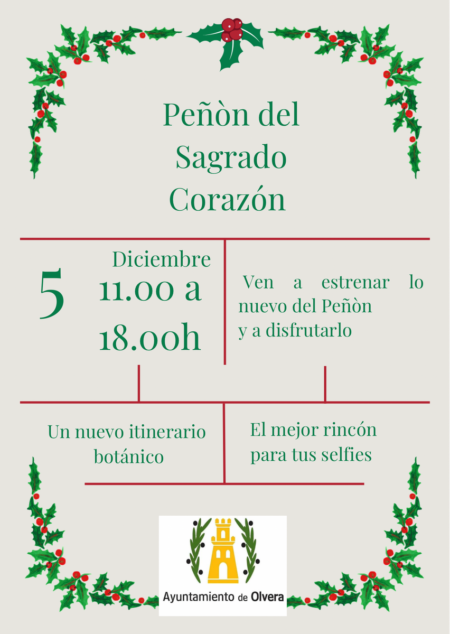 Cartel de la jornada del 5 de diciembre.