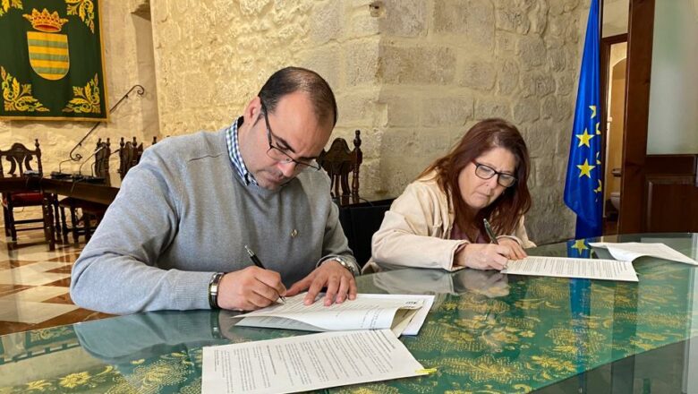 Convenio del Ayuntamiento de Bornos con la Asociación Per Afán para la inclusión laboral de las personas con  diversidad funcional