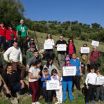 Repoblación en el cordel de Zahara en El Bosque