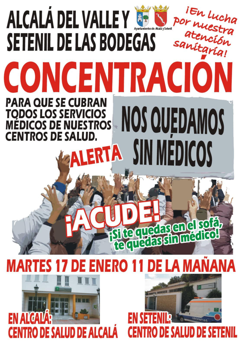 Cartel de la convocatoria.