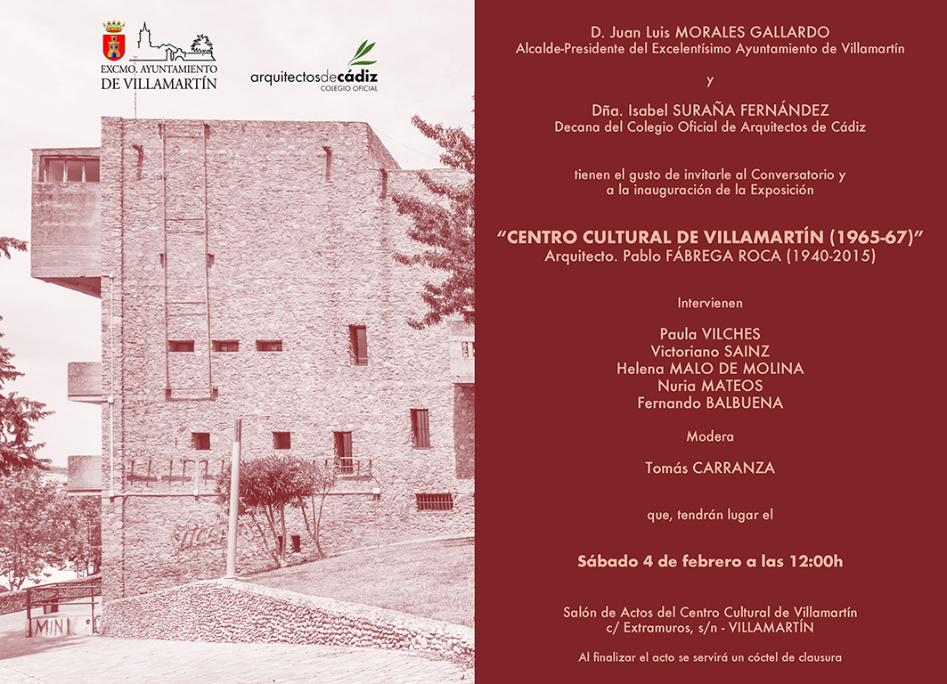 Invitación a la exposición.