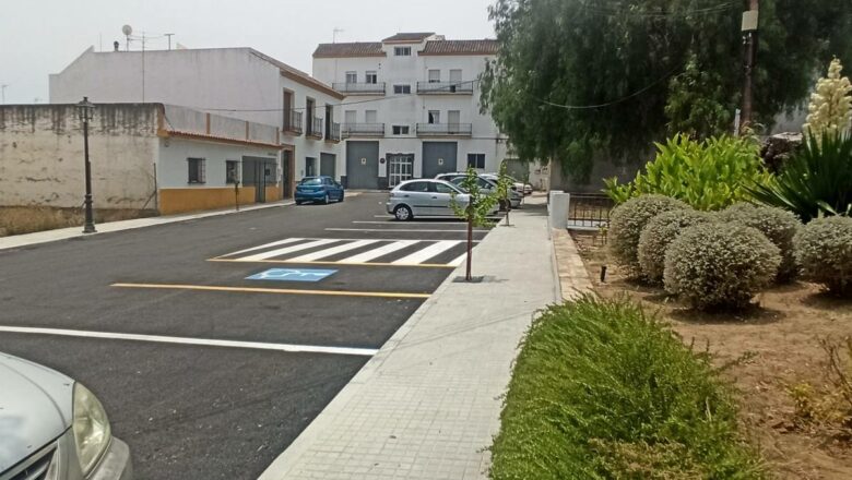 Finalizan las obras de reurbanización de dos calles de Bornos