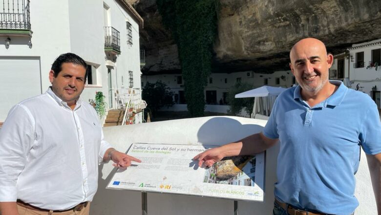 El delegado de Turismo respalda la declaración de Setenil como municipio de interés turístico