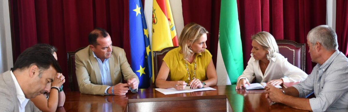 Reunión en el Ayuntamiento.